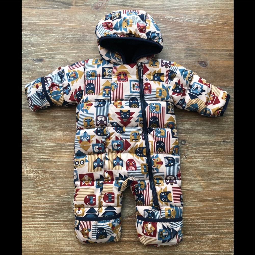 Columbia Baby Bunting- Multicolor Animal Pattern